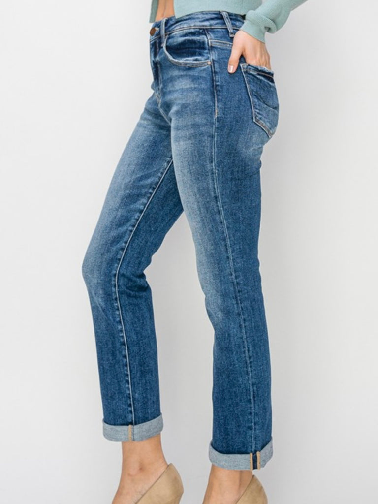 Stella High-Rise Straight Denim