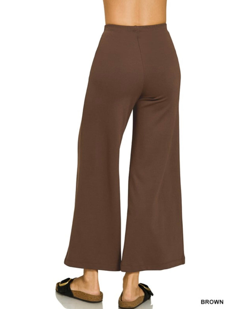 Erin Ponte Pintuck Dress Pants - Brown