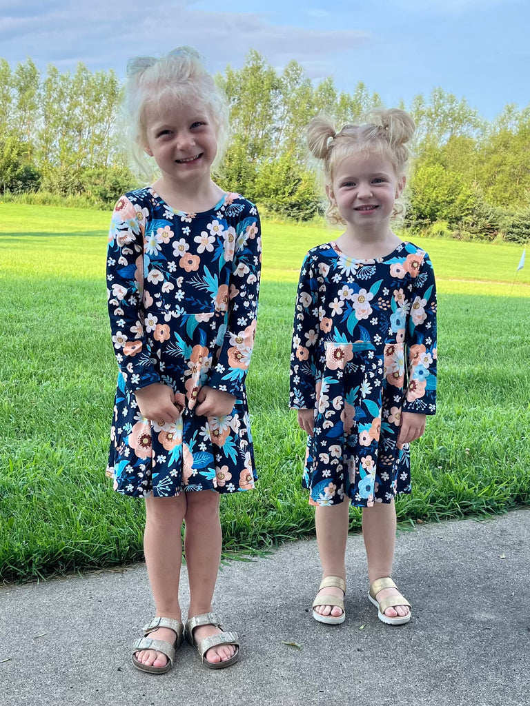 Lily Floral Print Dress - KIDS