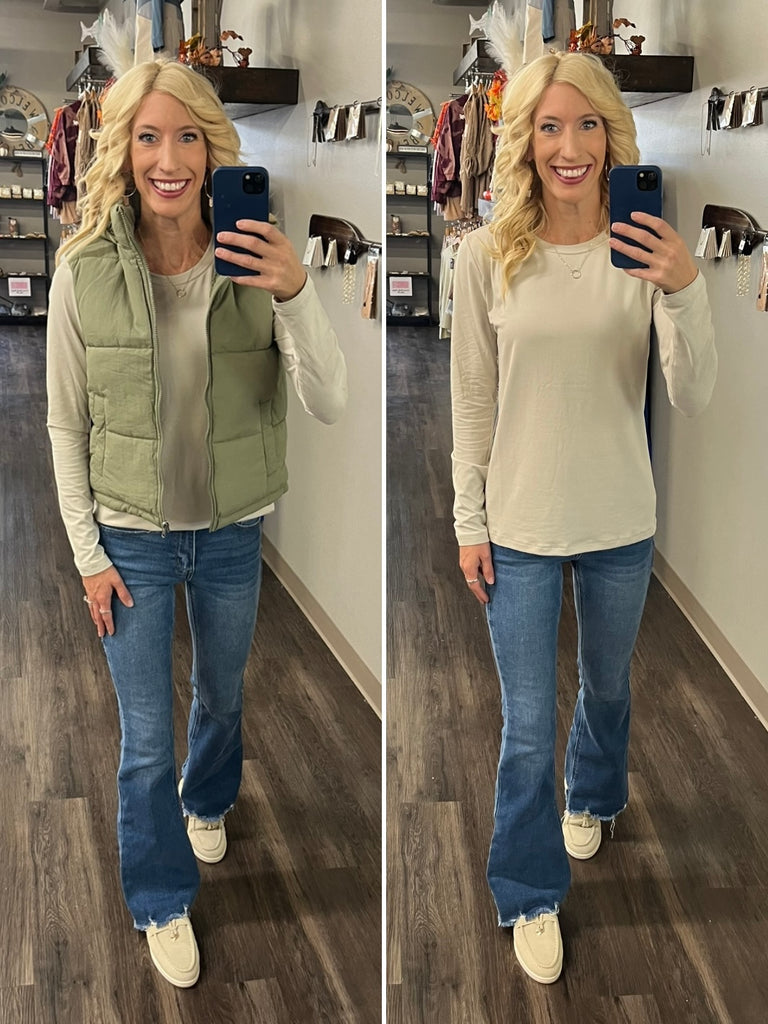 Kari Perfect Long Sleeve - Crewneck