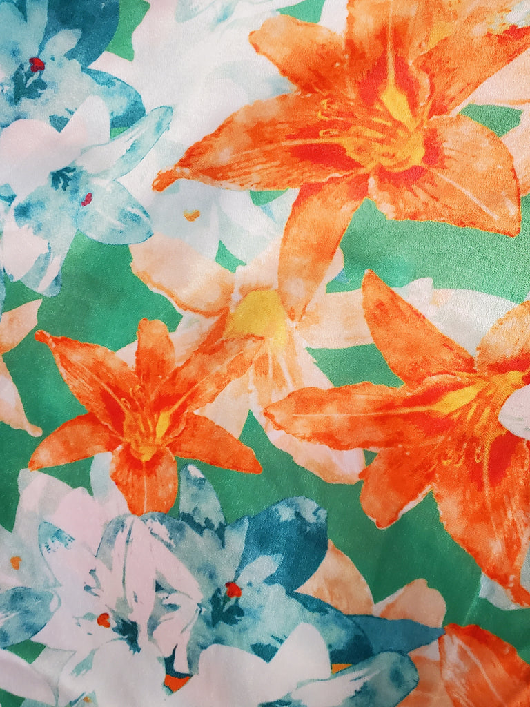 Ariana Hi-Lo Floral Dress