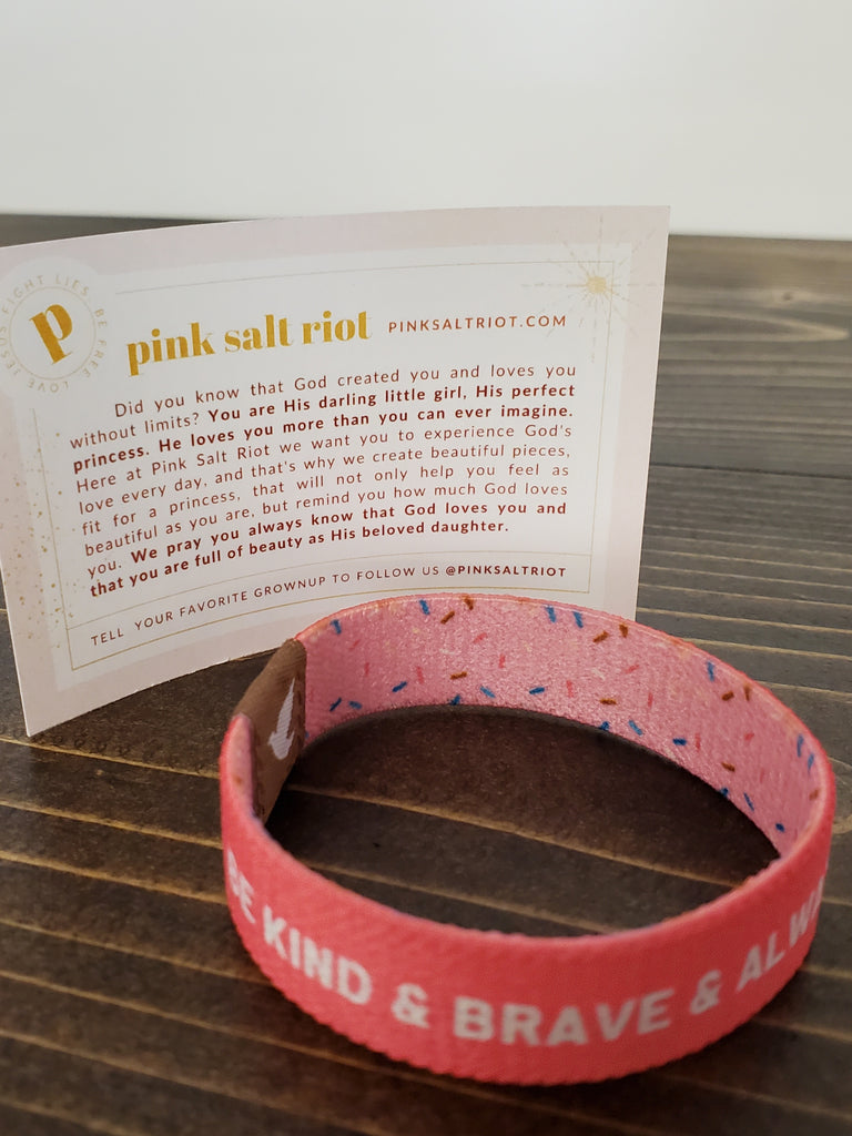 Be Kind & Brave - KIDS Bracelet