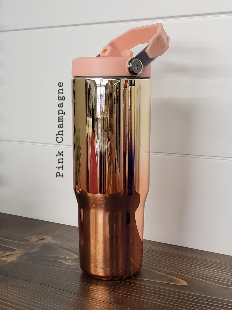 Mirror Ombre 30oz Tumbler - Metallic