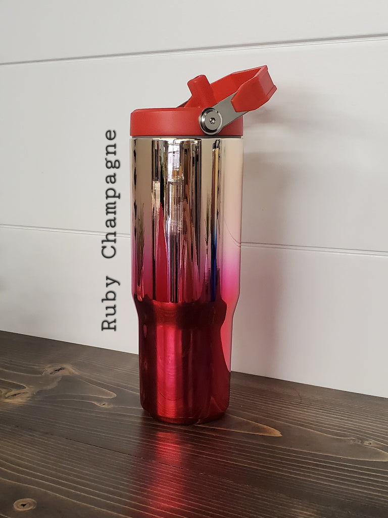Mirror Ombre 30oz Tumbler - Metallic