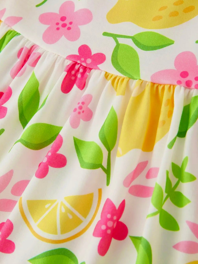 Wren Lemon Dress-KIDS