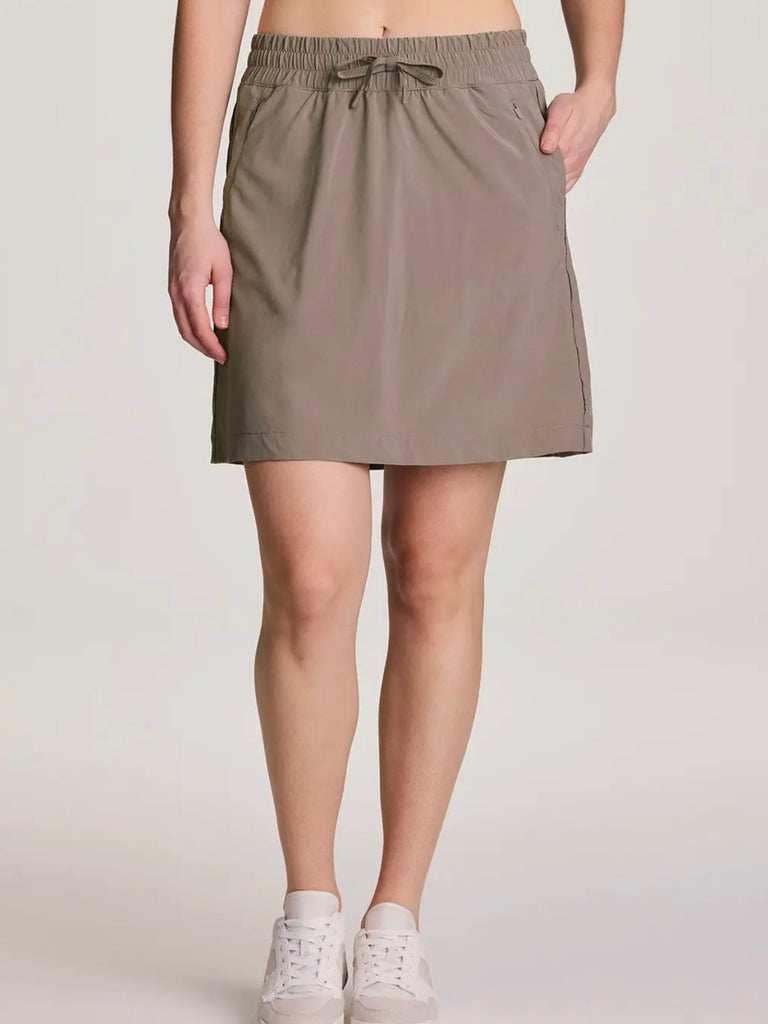 Jaime Courtside 19" Skort - Driftwood