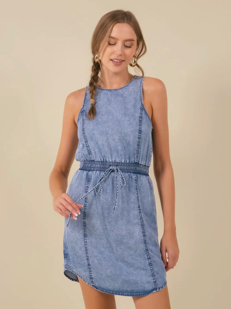 Daisy Denim Dress