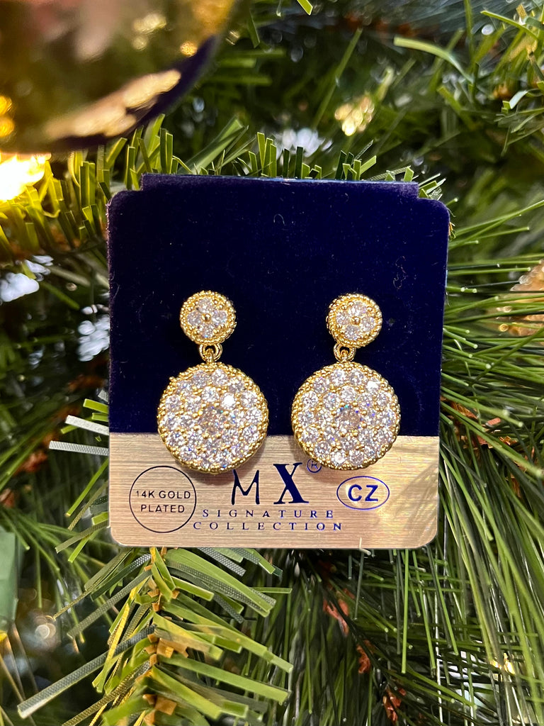 Mandie Glam Drop Earrings