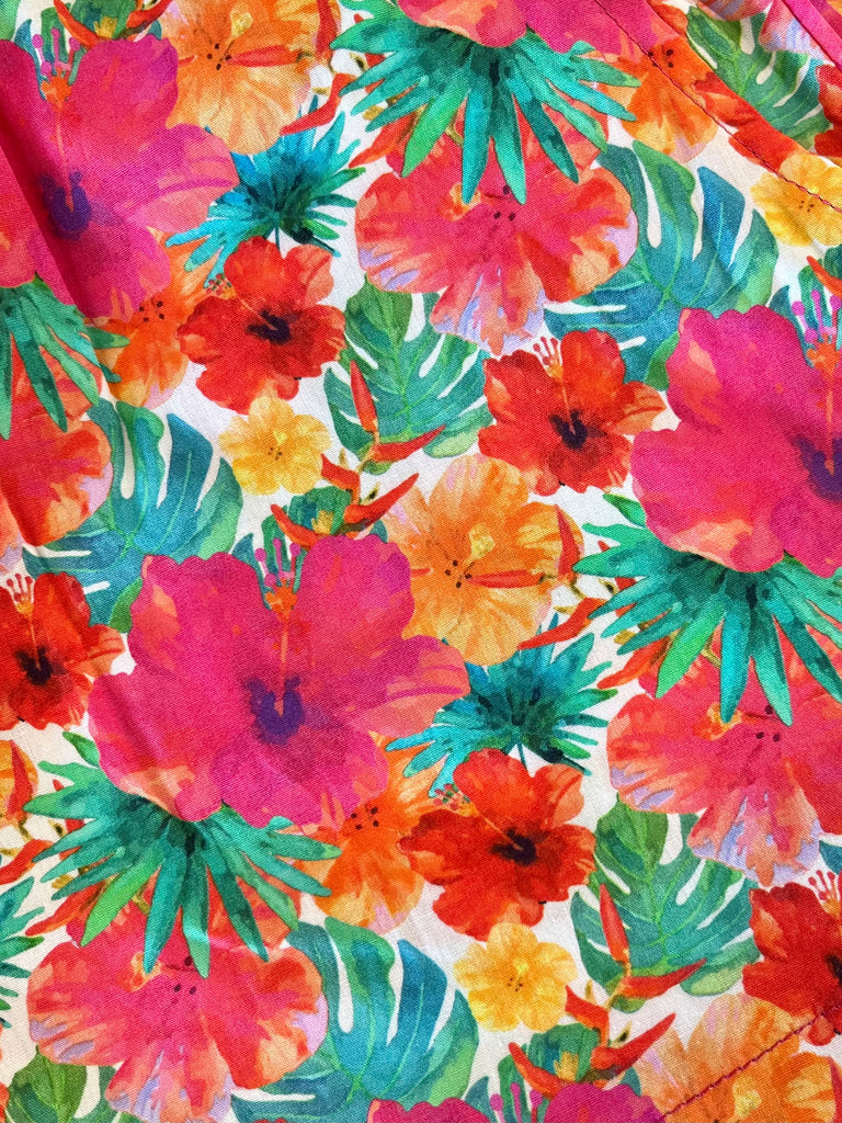 Julia Pink Floral Shorts