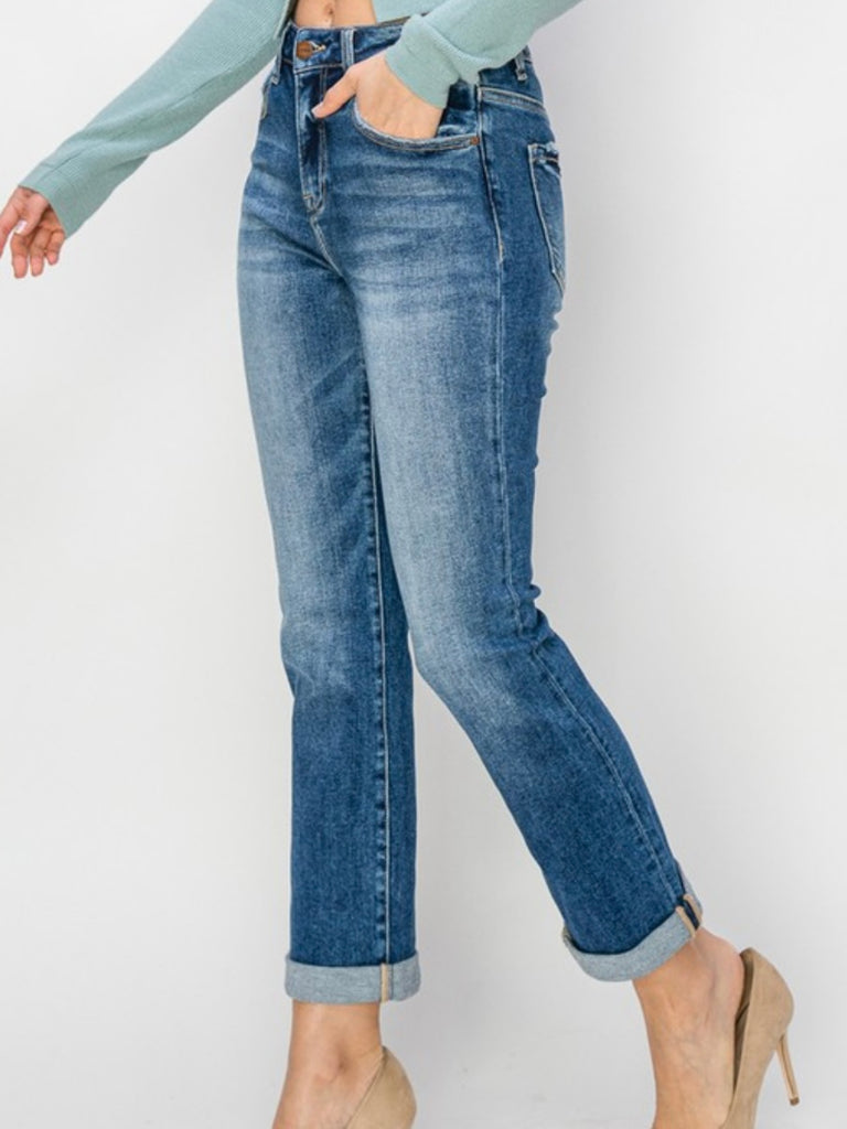 Stella High-Rise Straight Denim