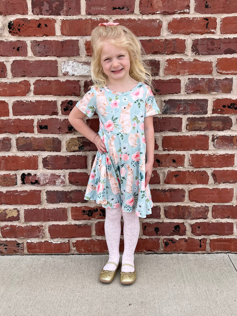 Ashton Bunny Blue Dress