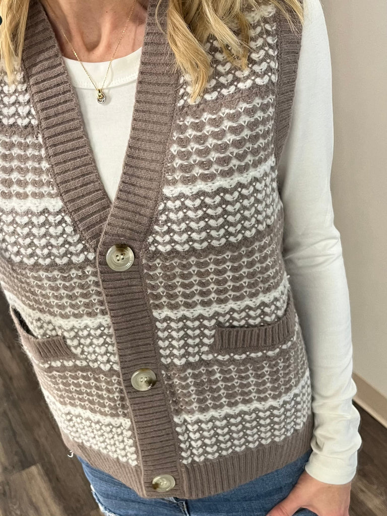 Cathrine "Grandpa" Sweater Vest