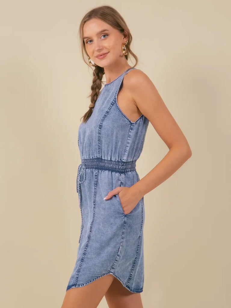 Daisy Denim Dress