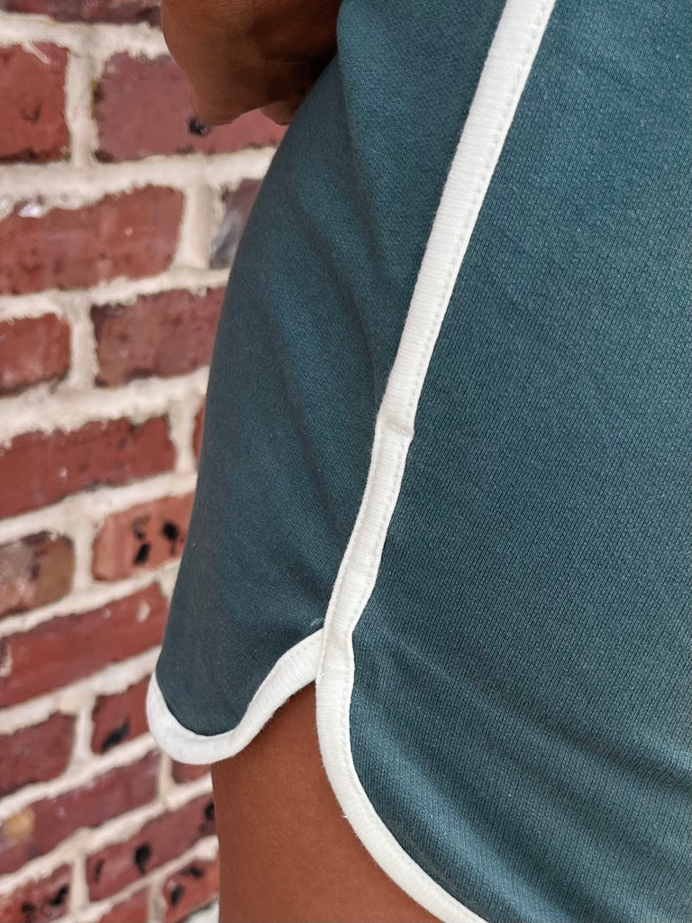 Jorden Crewneck/Shorts Set - Dark Teal
