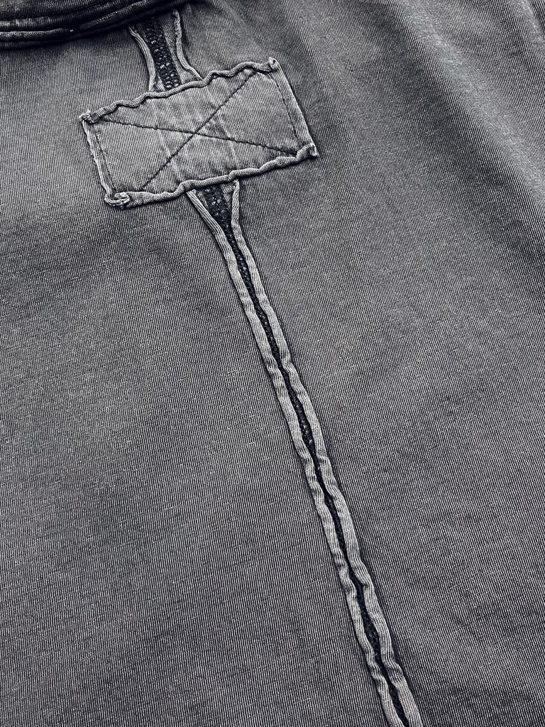 Bristol Exposed Seam Tee - Navy