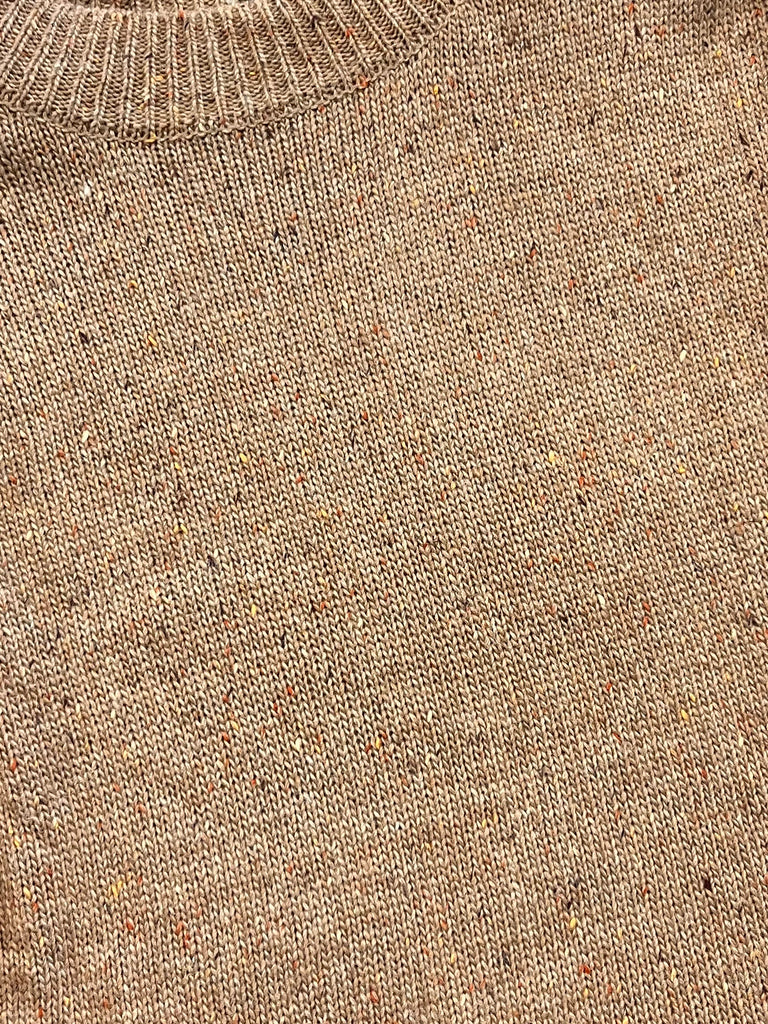 Courtney Speckle Knit Sweater - Mocha