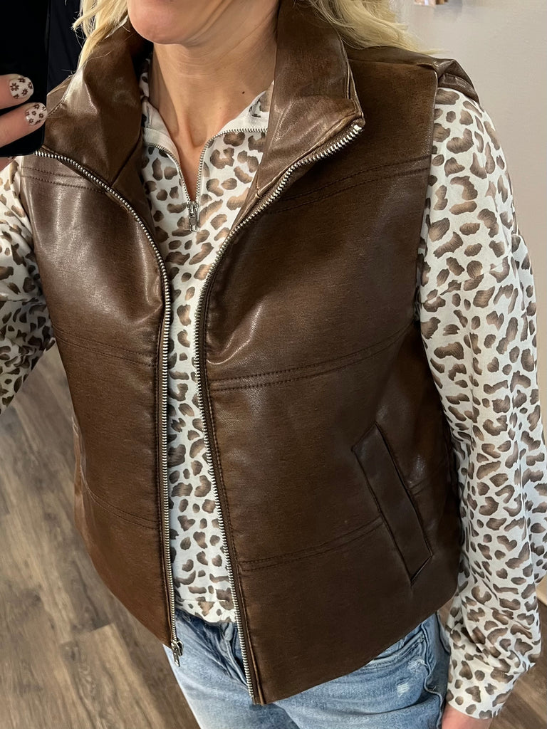 Jazmine Hazelnut Vest