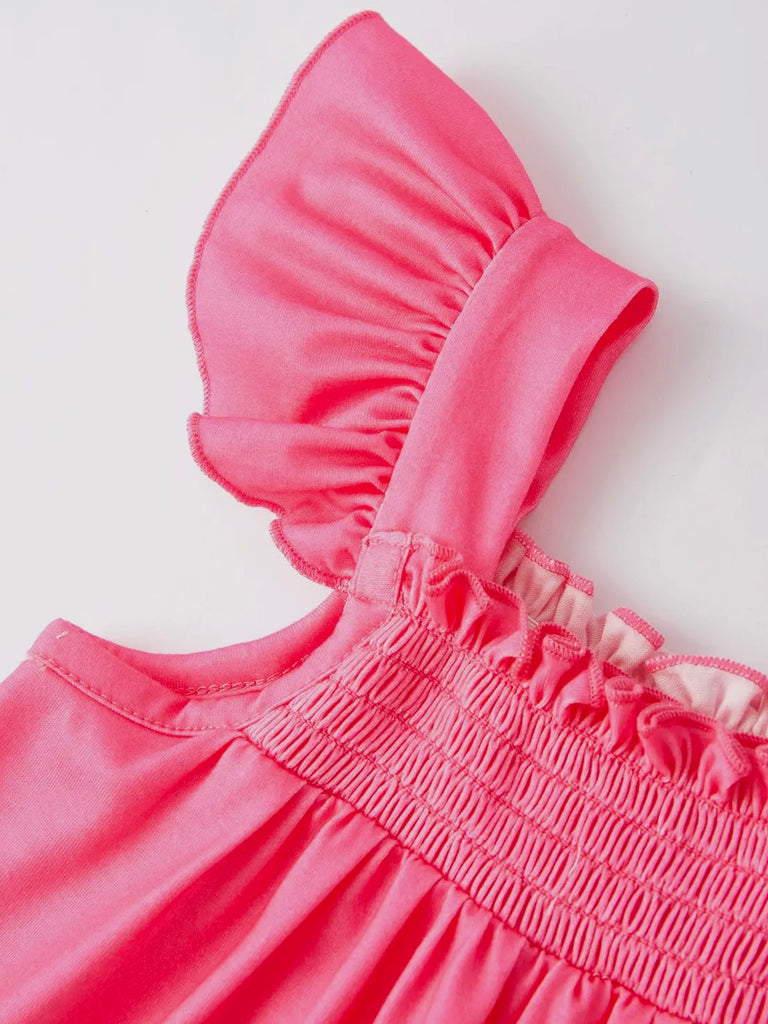 Riley Bright Pink Dress-KIDS