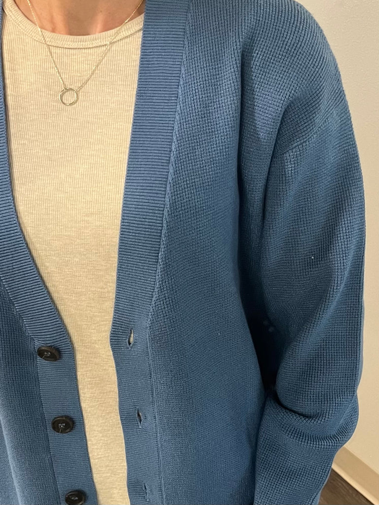 Corinne Knit Cardi - Blue