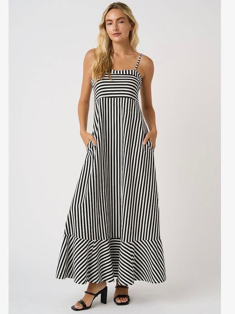 Brooklyn Pocket Striped Dress