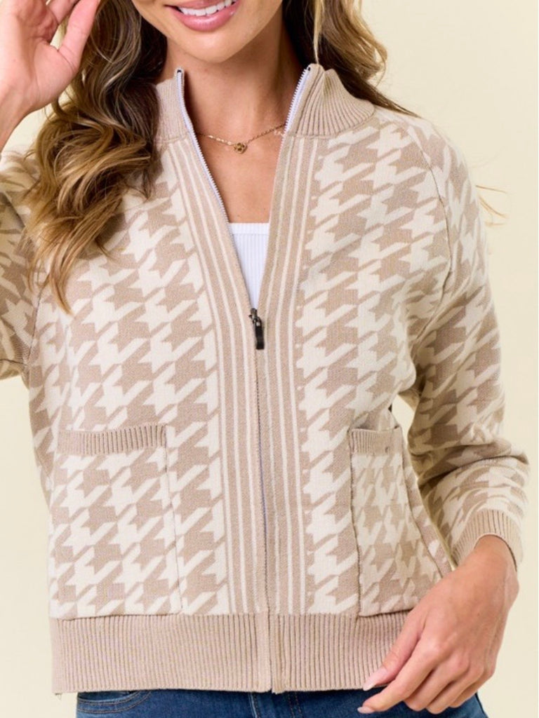 Luna Zip Cardigan