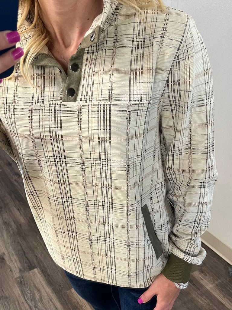 Sienna 1/4 Snap Pullover