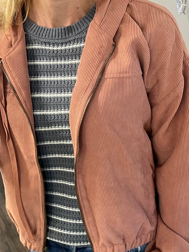 Kari Knit Sweater Tank - Slate