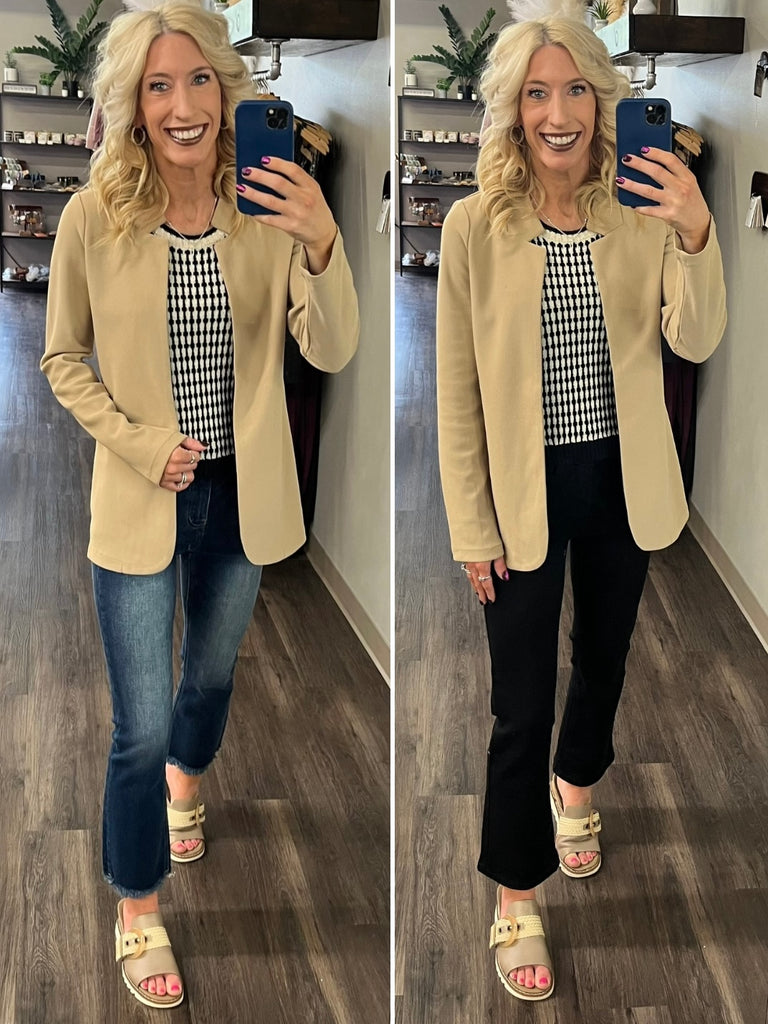 Annika Sweater Tank - Black