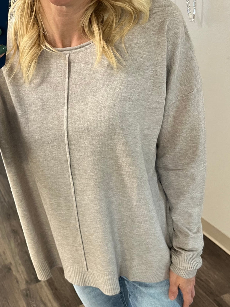 Georgine Center-Seam Center - Latte