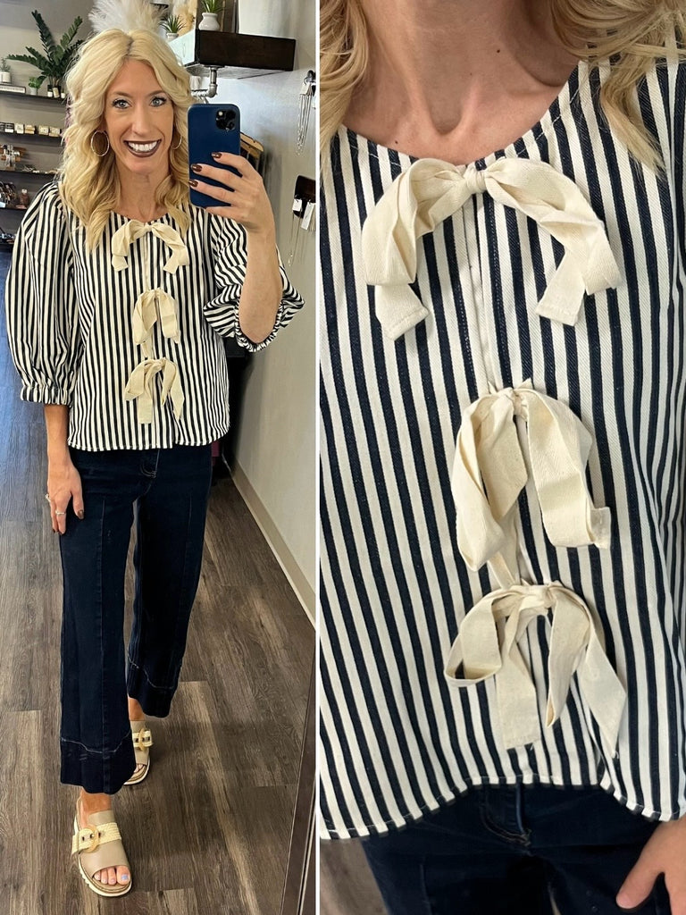 Maureen Tied Blouse