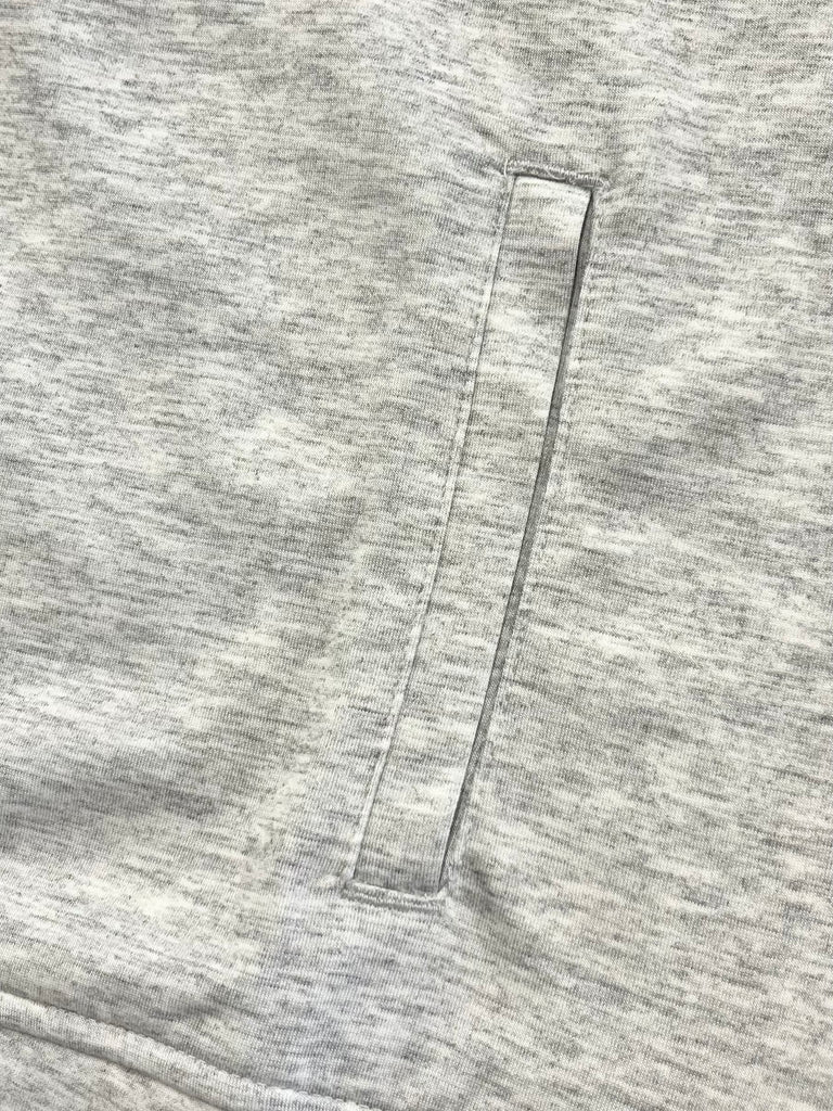 Zoey 1/4 Zip Pullover - Light Gray