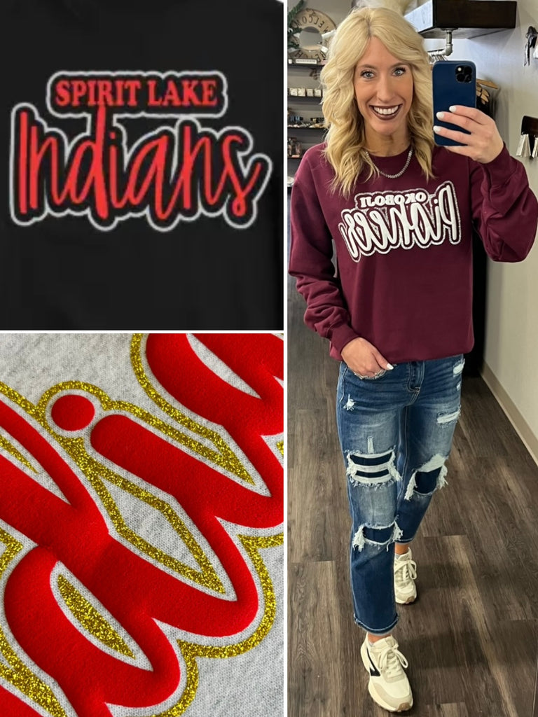 Spirit Lake Glam Crewneck - PREORDER