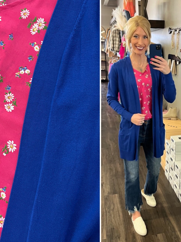 Trudy Floral V-Neck Tank