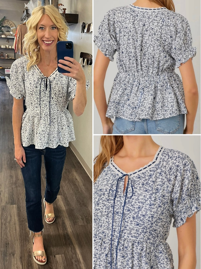 Kendall Floral Blouse