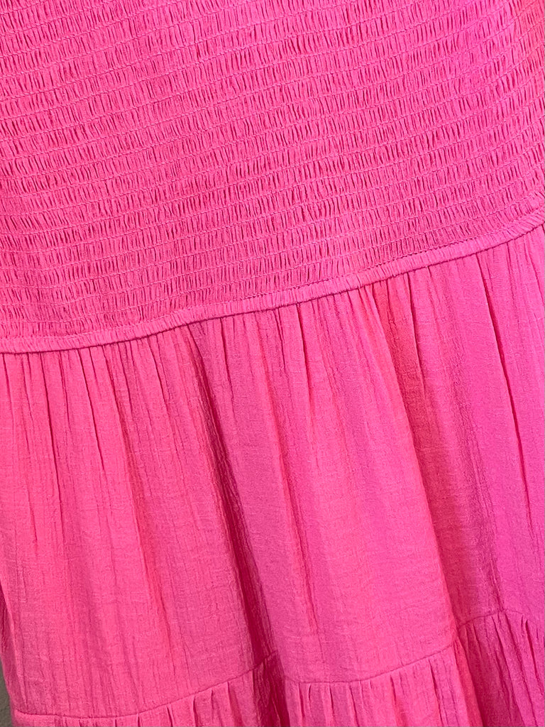 Lynn Pink Midi Dress