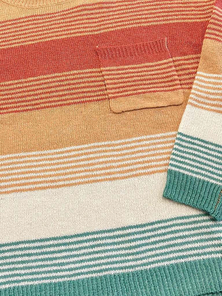 Ashlyn Striped Pocket Sweater