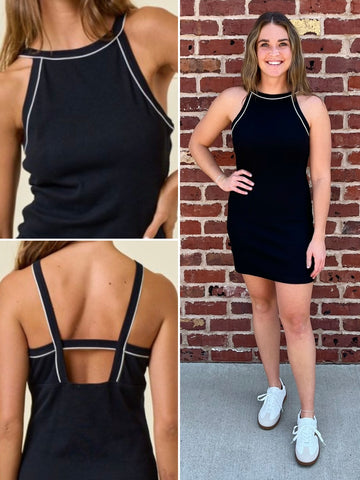 Grace Coral Flutter Sleeve Dress