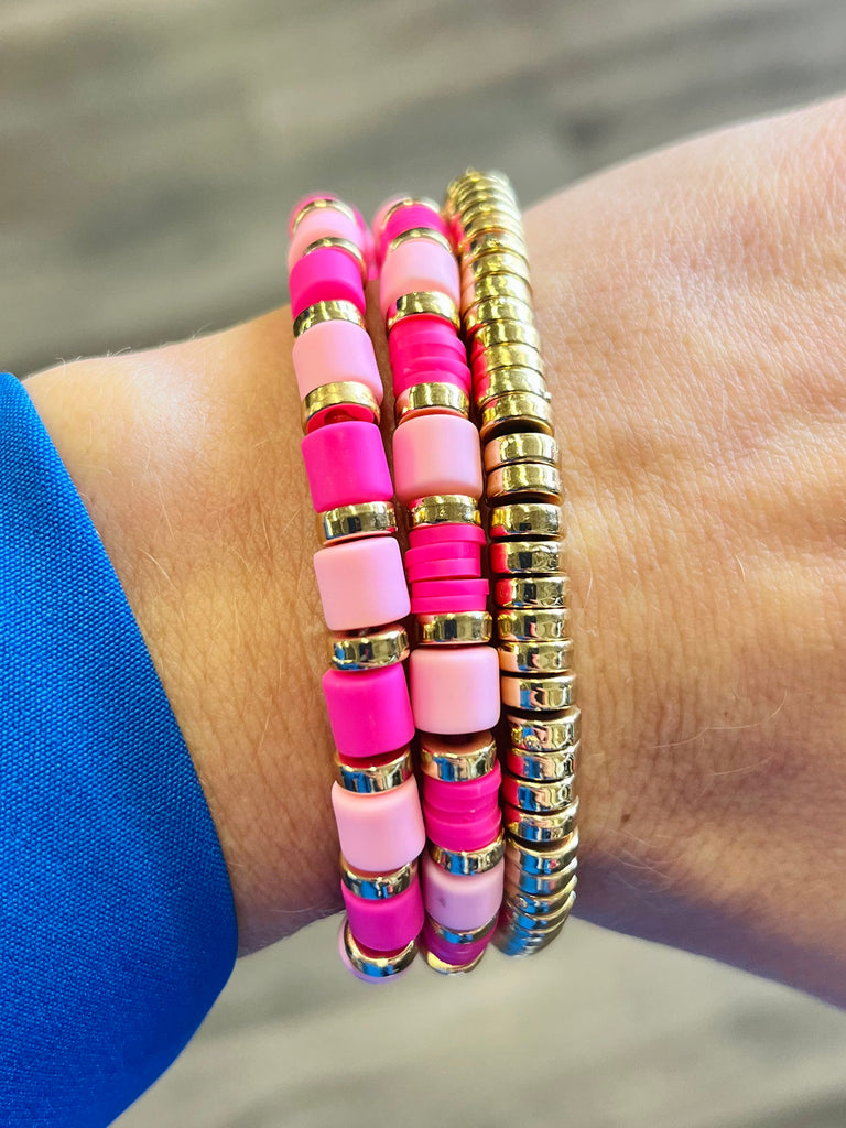 Sammi 3 Piece Stretch Bracelet Set - Multi