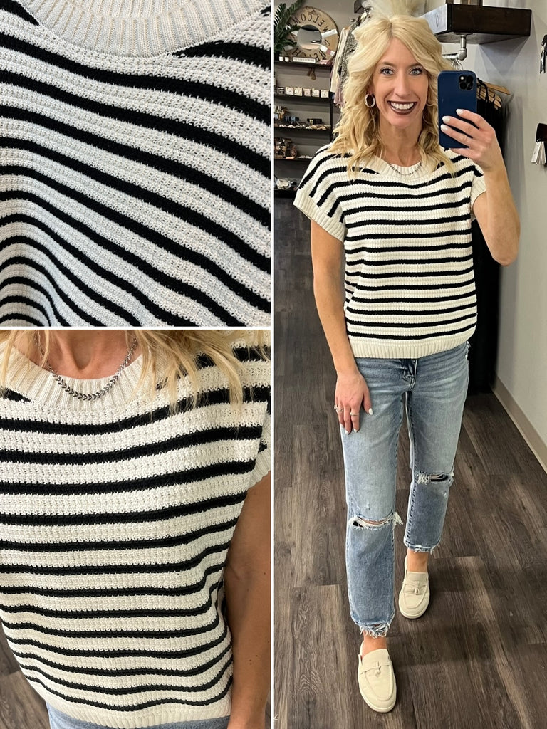 Tierney Striped Pullover