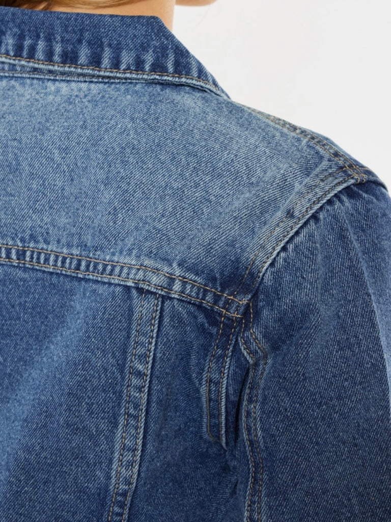 Mindie Mid-Wash Denim Jacket