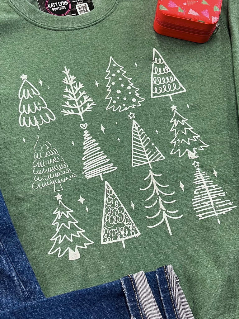 Christmas Tree Crewneck