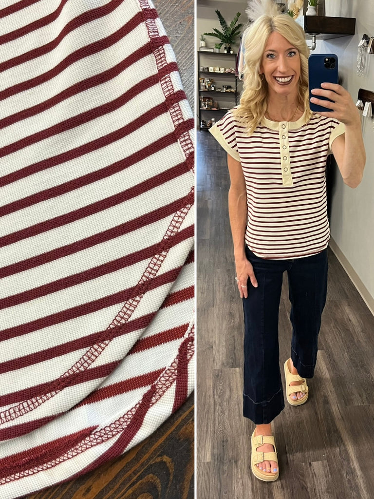 Sadie Snap Short Sleeve