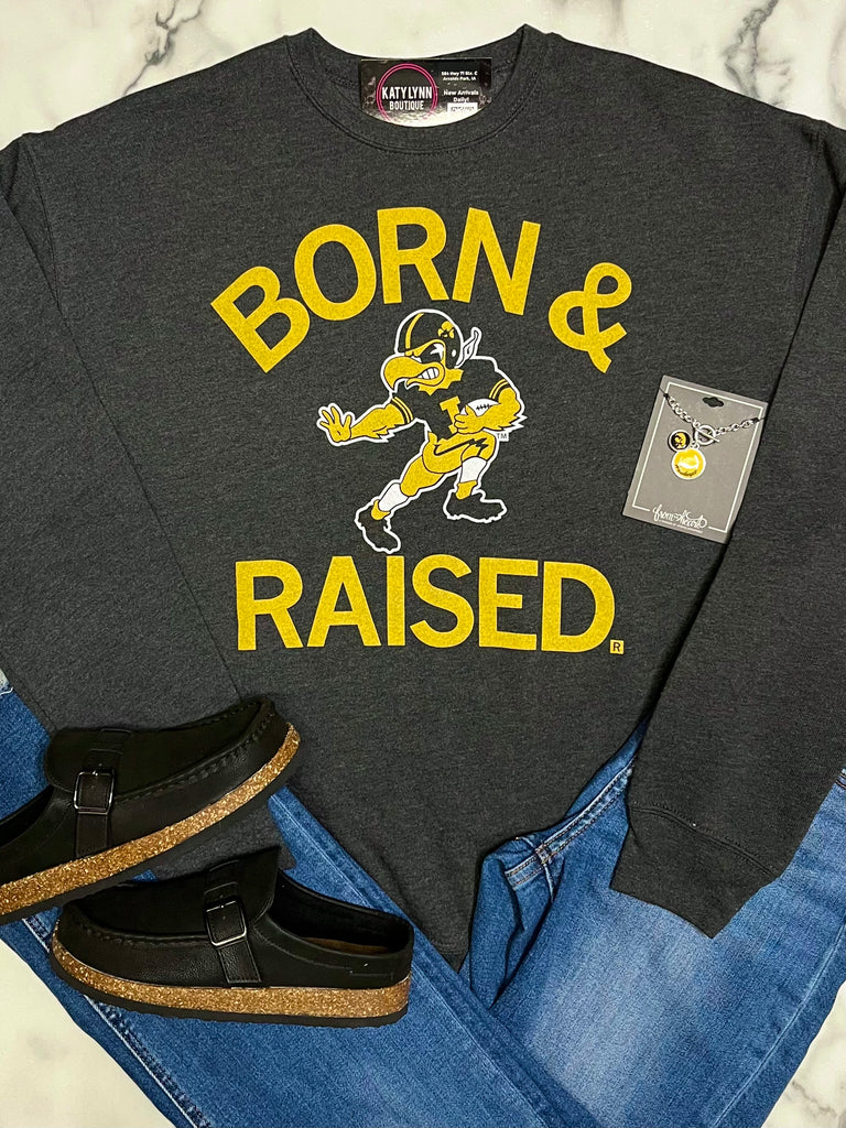 IA Born & Raised Crewneck