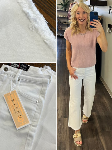 Dawn Wide Leg Pants with Pockets