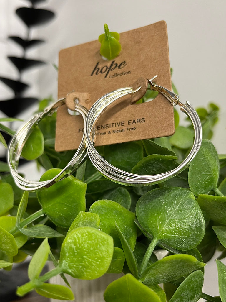 Shannon Earrings - Silver