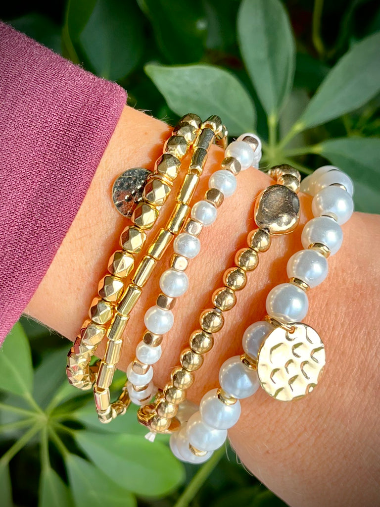 Carrie 5 Pc Stretch Bracelet Set