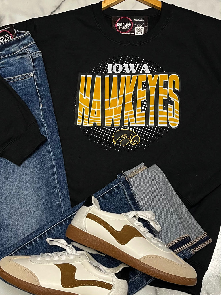 Hawkeyes for the Win Crewneck