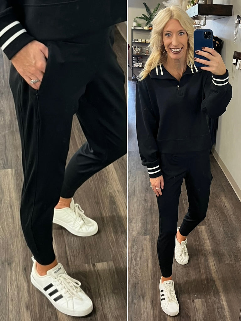 Madi Everyday Joggers - Black