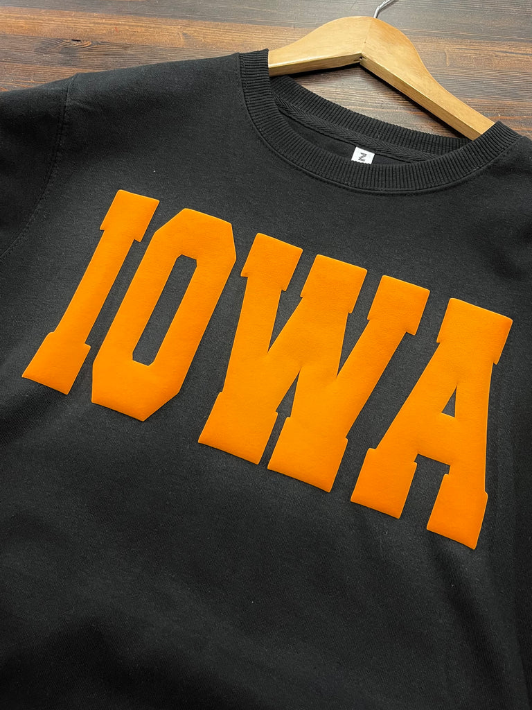 Iowa Puff Crewneck