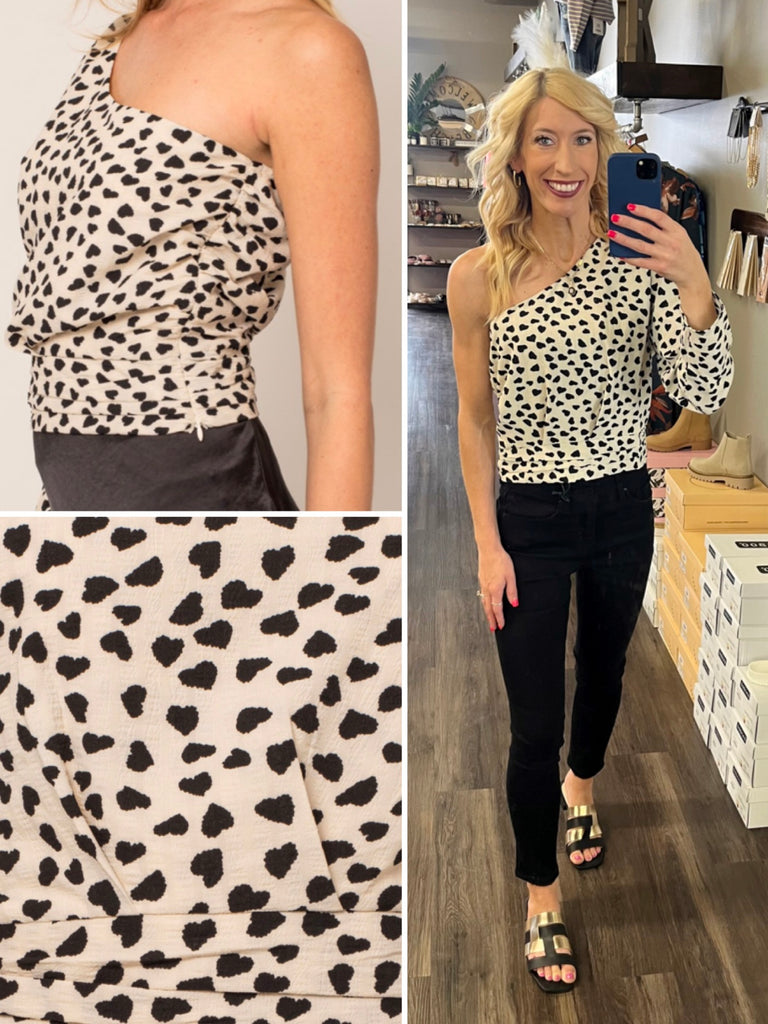 Tressa 1 Shoulder Blouse